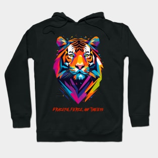 Tiger's Legacy: Graceful, Fierce, and Timeless Hoodie